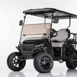 Madjax Black Lifted White Seats 4 Passenger Golf Car for Sale Florida