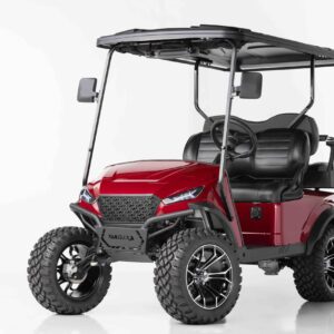 Madjax Red Lifted 4 Passenger Golf Car for Sale Florida
