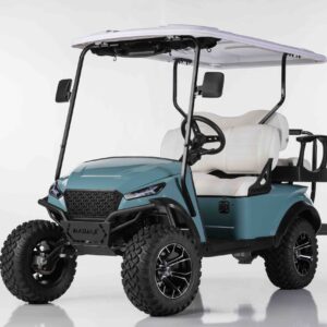 Madjax Teal Lifted 4 Passenger Golf Car for Sale Florida