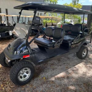 Blue Street-Legal Limo Golf Car – Space, Comfort, and Performance