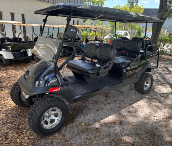 Blue Street-Legal Limo Golf Car – Space, Comfort, and Performance