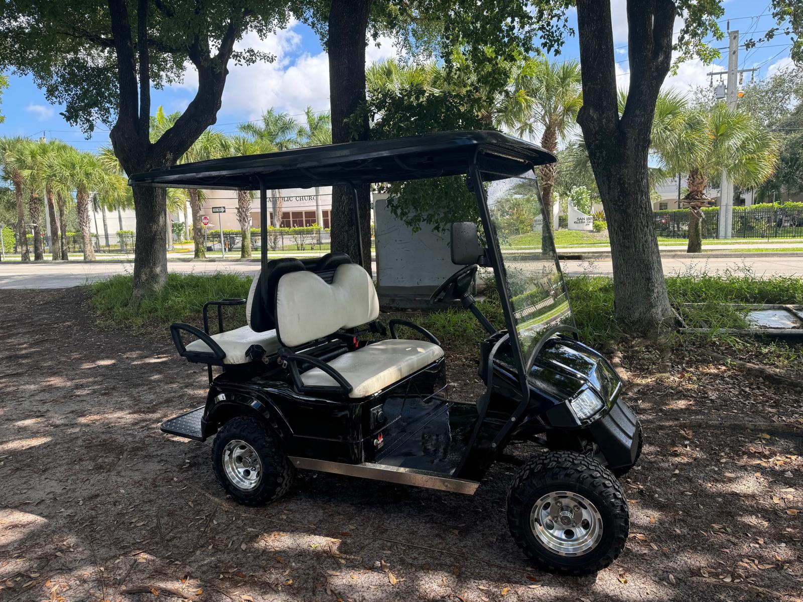 Black Lithium Street-Legal Golf Car – Power and Efficiency for Your Next Ride - Image 4