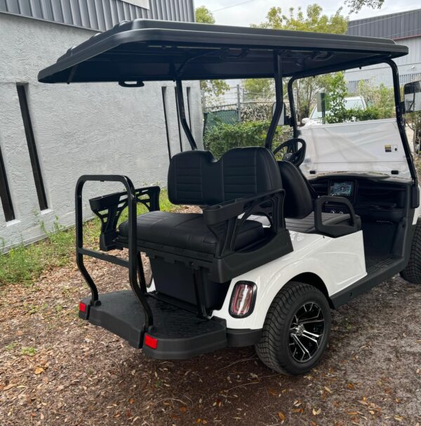 MADJAX White Lithium Street-Legal Golf Car | 4-Passenger Lithium for Sale - Image 3