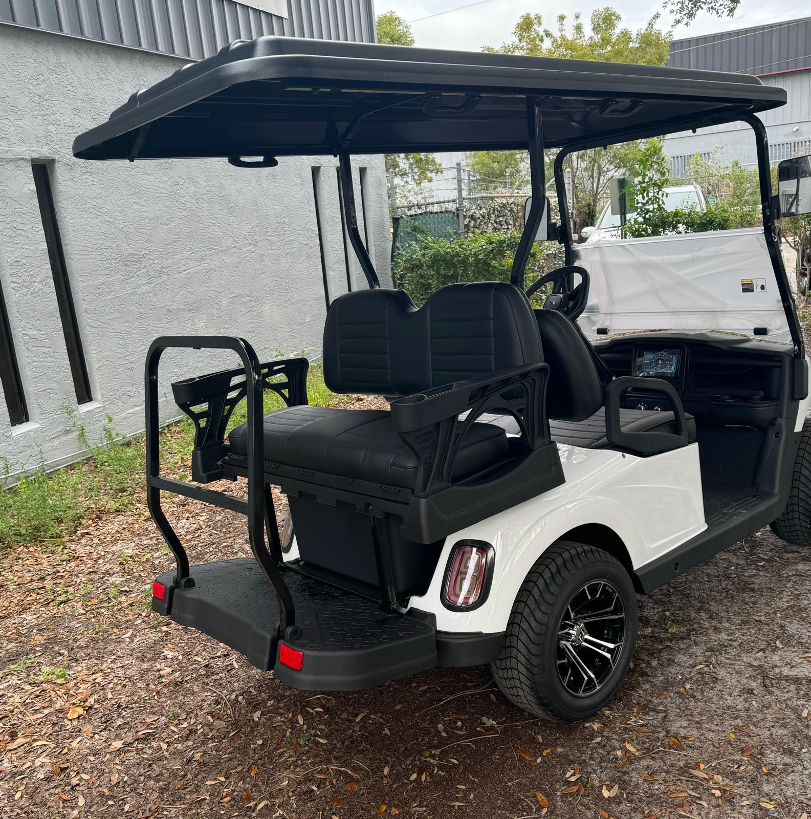 MADJAX White Lithium Street-Legal Golf Car | 4-Passenger Lithium for Sale - Image 3