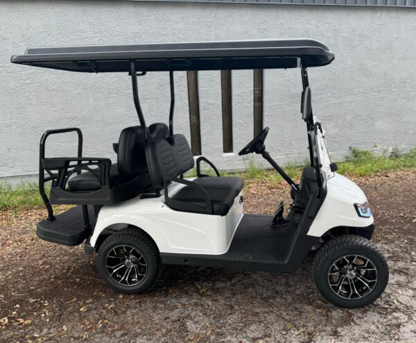MADJAX White Lithium Street-Legal Golf Car 4 Passenger Brand-New Model