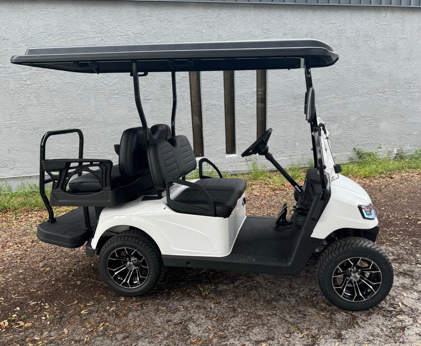 MADJAX White Lithium Street-Legal Golf Car 4 Passenger Brand-New Model