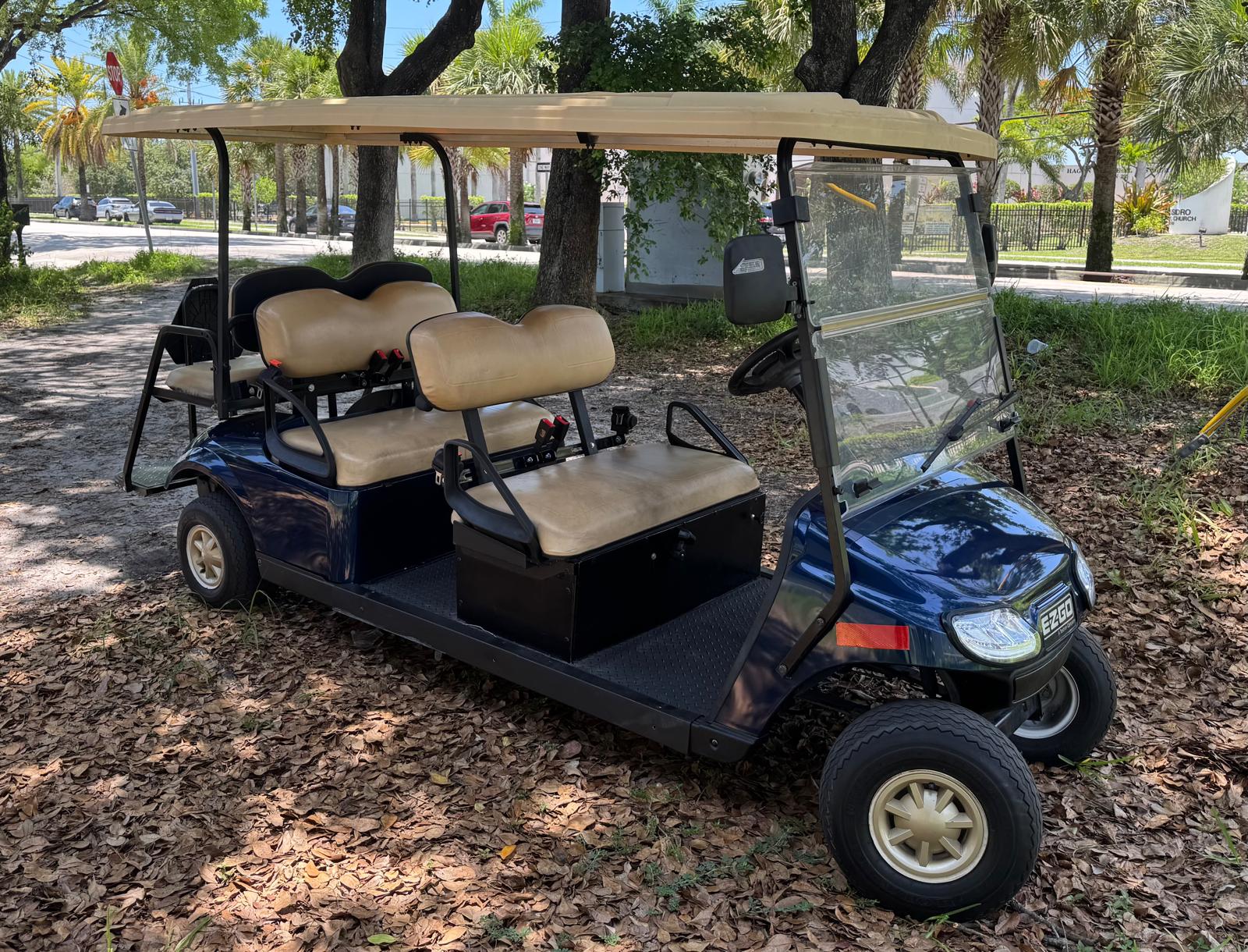 Exclusive Gasoline Limo Golf Car for Sale Florida