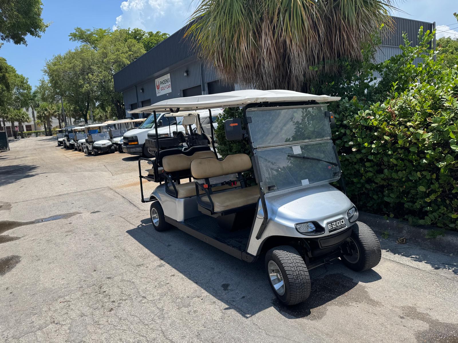 EZGO Gasoline Limo Golf Car for Sale - Image 3