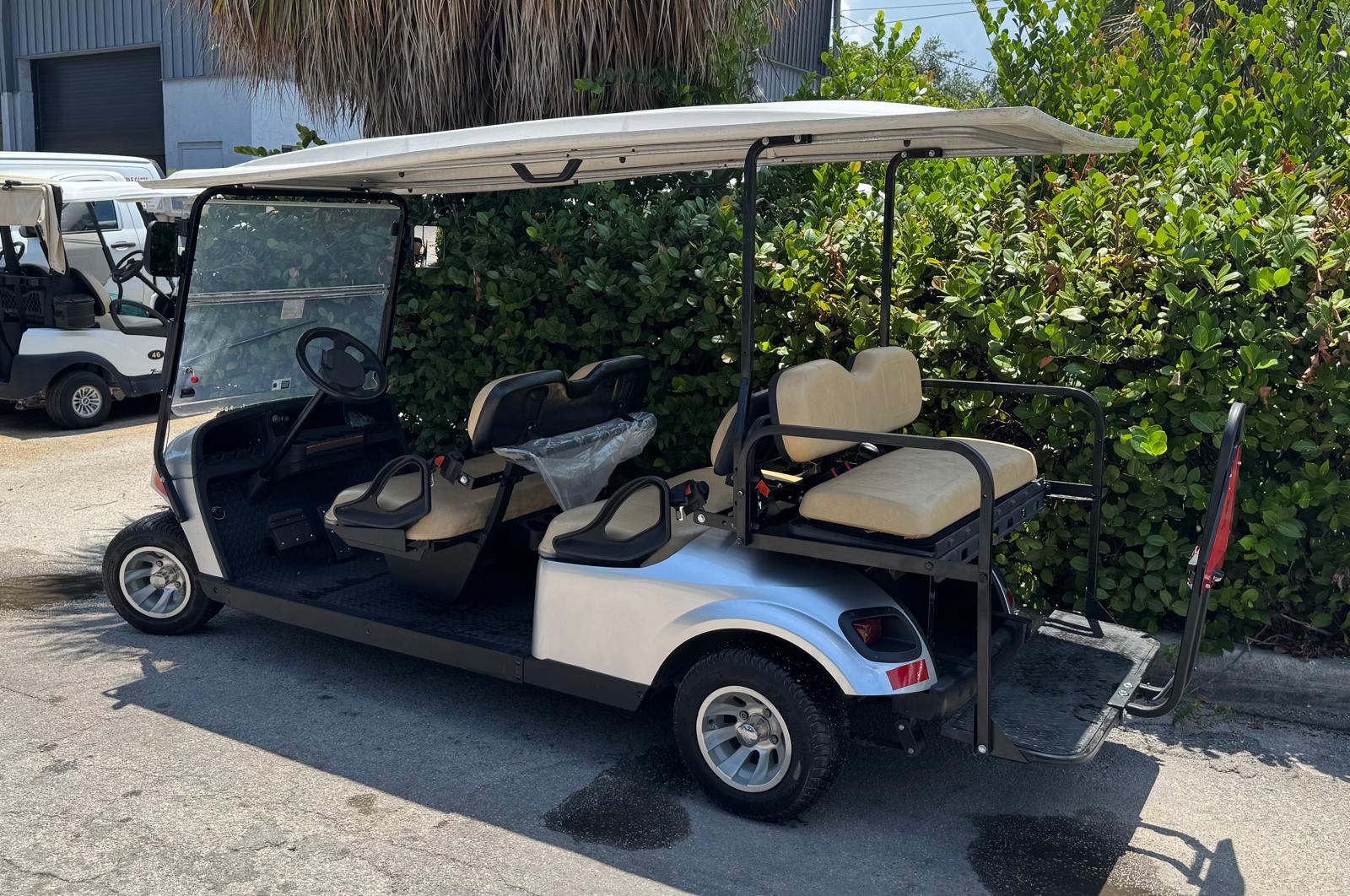 EZGO Gasoline Limo Golf Car for Sale - Image 2