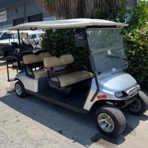 EZGO Gasoline Limo Golf Car for Sale – Spacious, Durable, and Ready for Any Ride The EZGO Gasoline Limo Golf Car for Sale combines long-range reliability and passenger comfort in one powerful vehicle. Designed to transport up to six passengers with ease, this model is ideal for resorts, campuses, private communities, and corporate venues.