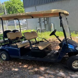 6-Passenger Street-Legal Limo Golf Car – Gas or Acid Battery Option