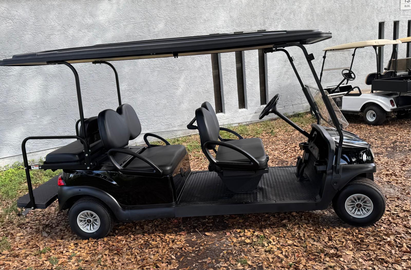 Club Car Tempo Limo – 6 Passenger Black ($11,500) - Image 5