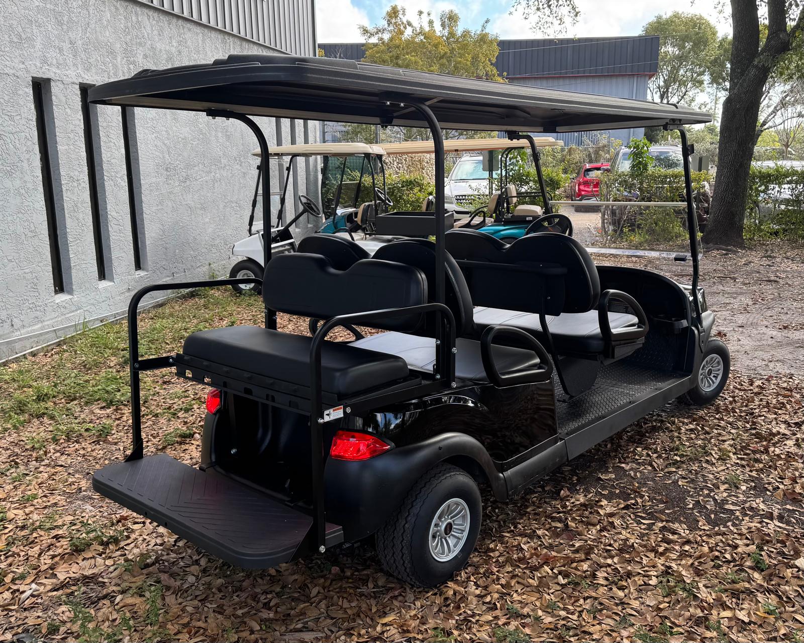 Club Car Tempo Limo – 6 Passenger Black ($11,500) - Image 4