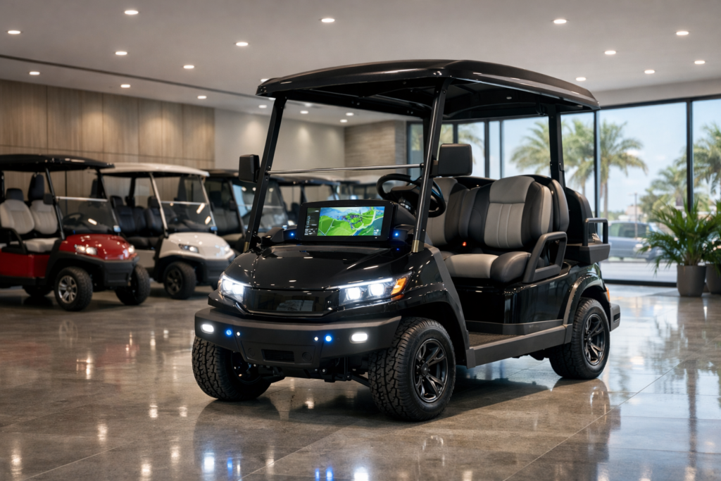 Autonomous Golf Carts 2 Autonomous Golf Carts