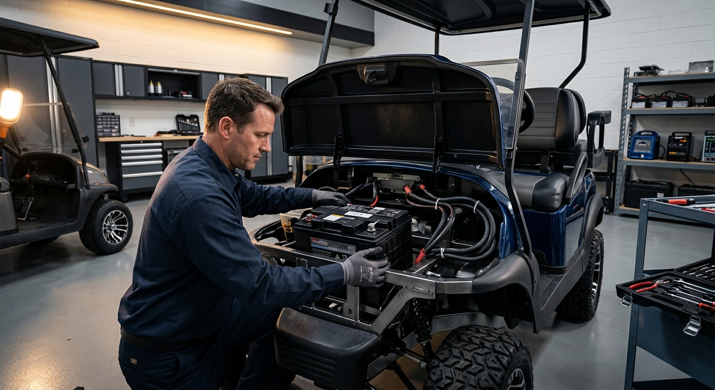 Golf Cart Battery Replacement