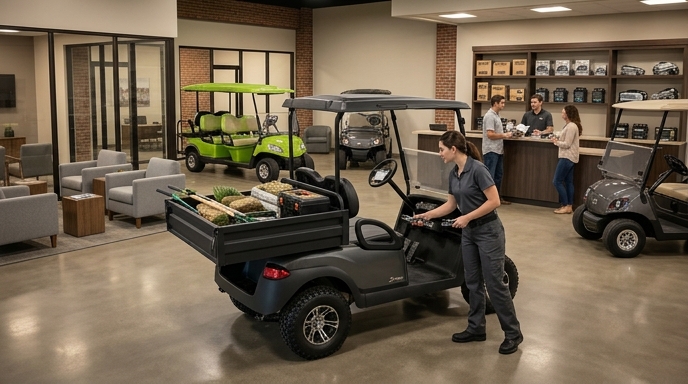 Golf Cart Utility Tasks