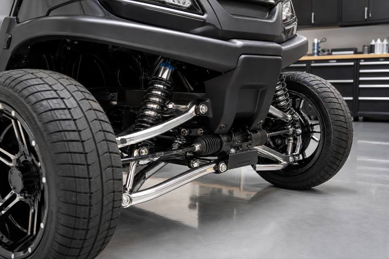 Golf Cart Suspension Upgrade: 4 Powerful Ways for Better... 4 Types of golf cart suspension upgrade components
