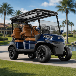 2026 MadJax Ascent Golf Cart - Santorini Blue