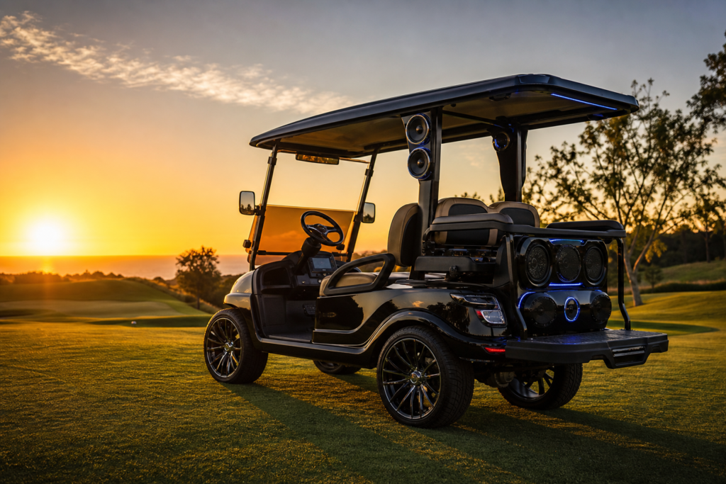 Golf Car Sound Systems: 7 Ultimate Upgrades for Your Drive 2 kasv golf car sound systems 1 1781328373878