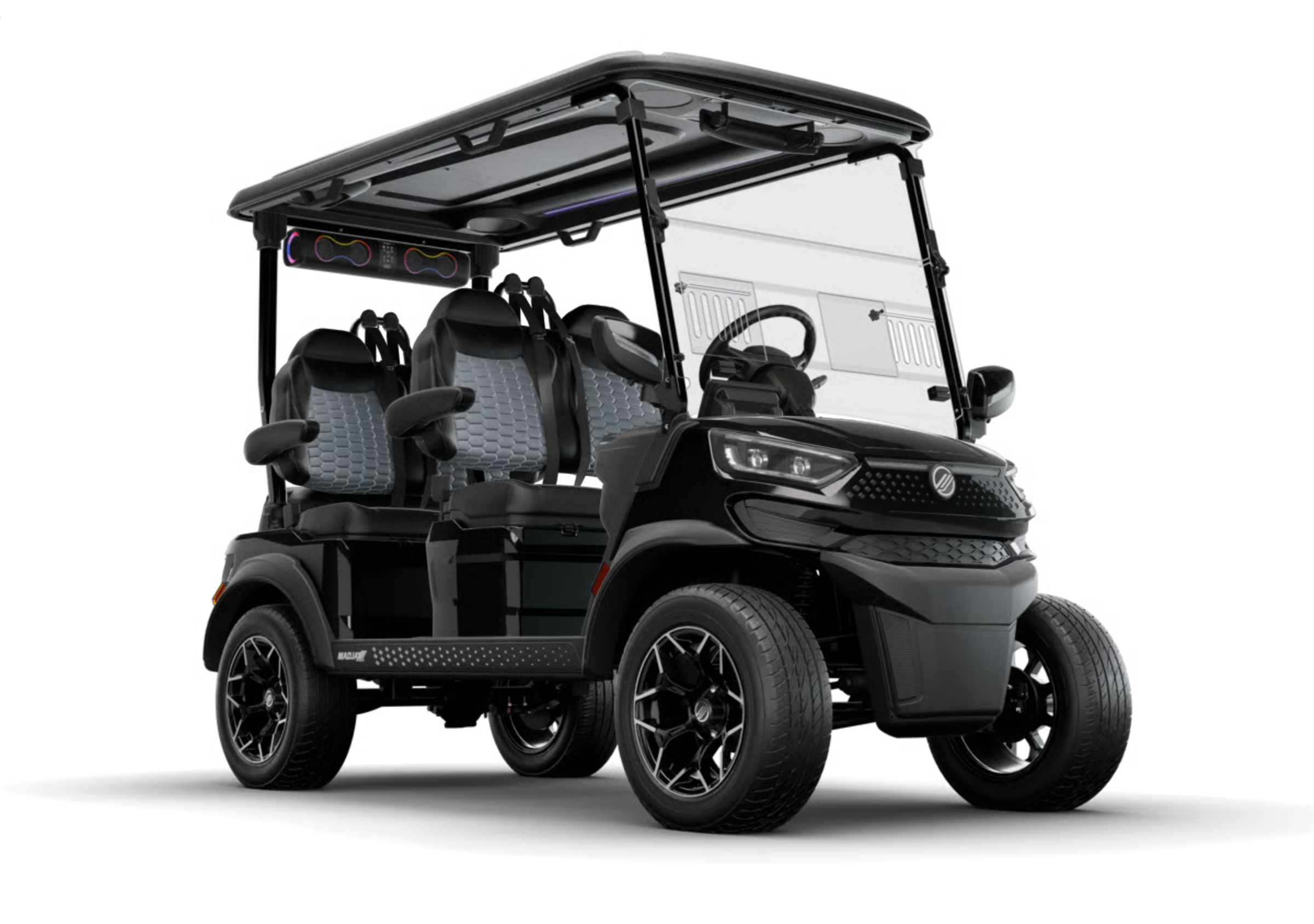 2026 MadJax A4 Raven Black Golf Cart 6 2026 MadJax A4 Raven Black Golf Cart - Image 6