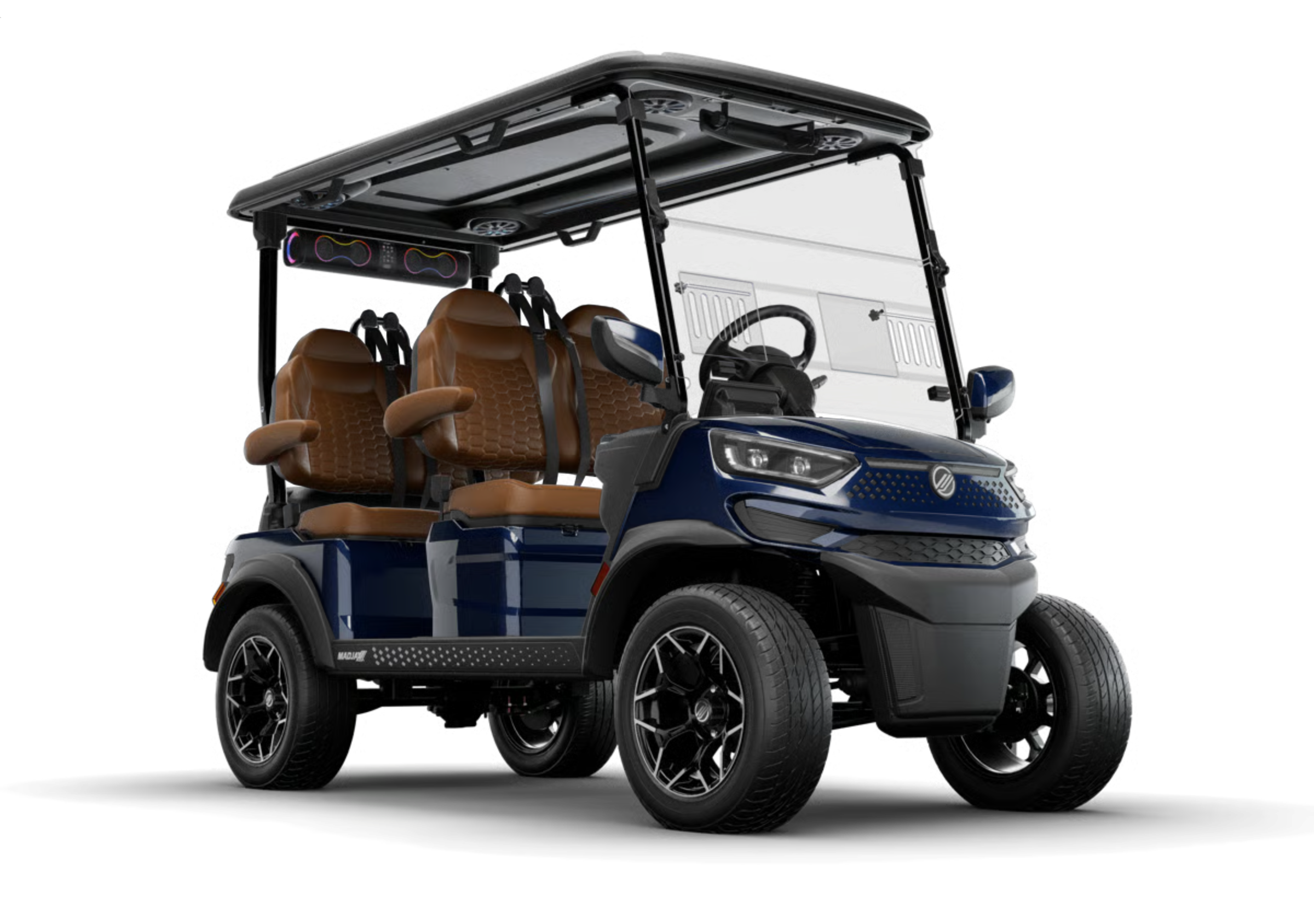 2026 MadJax Ascent Golf Cart - Santorini Blue 3 2026 MadJax Ascent Golf Cart - Santorini Blue