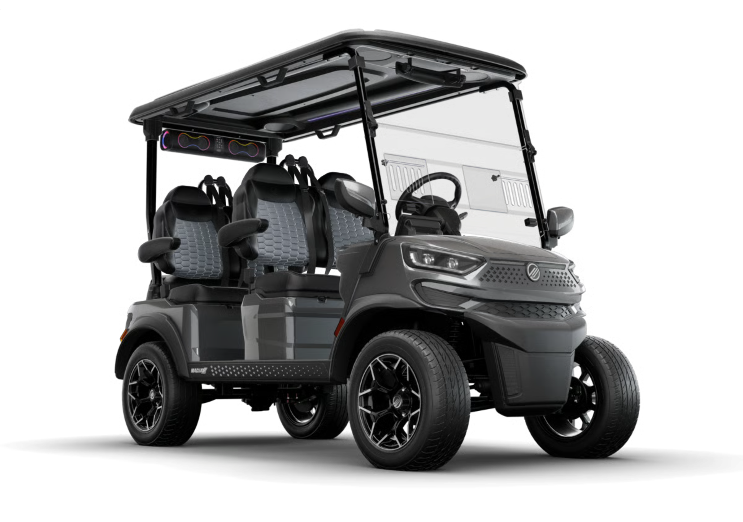 2026 MadJax A4 Slate Gray Golf Cart for Sale 5 2026 MadJax A4 Slate Gray Golf Cart for Sale - Image 5