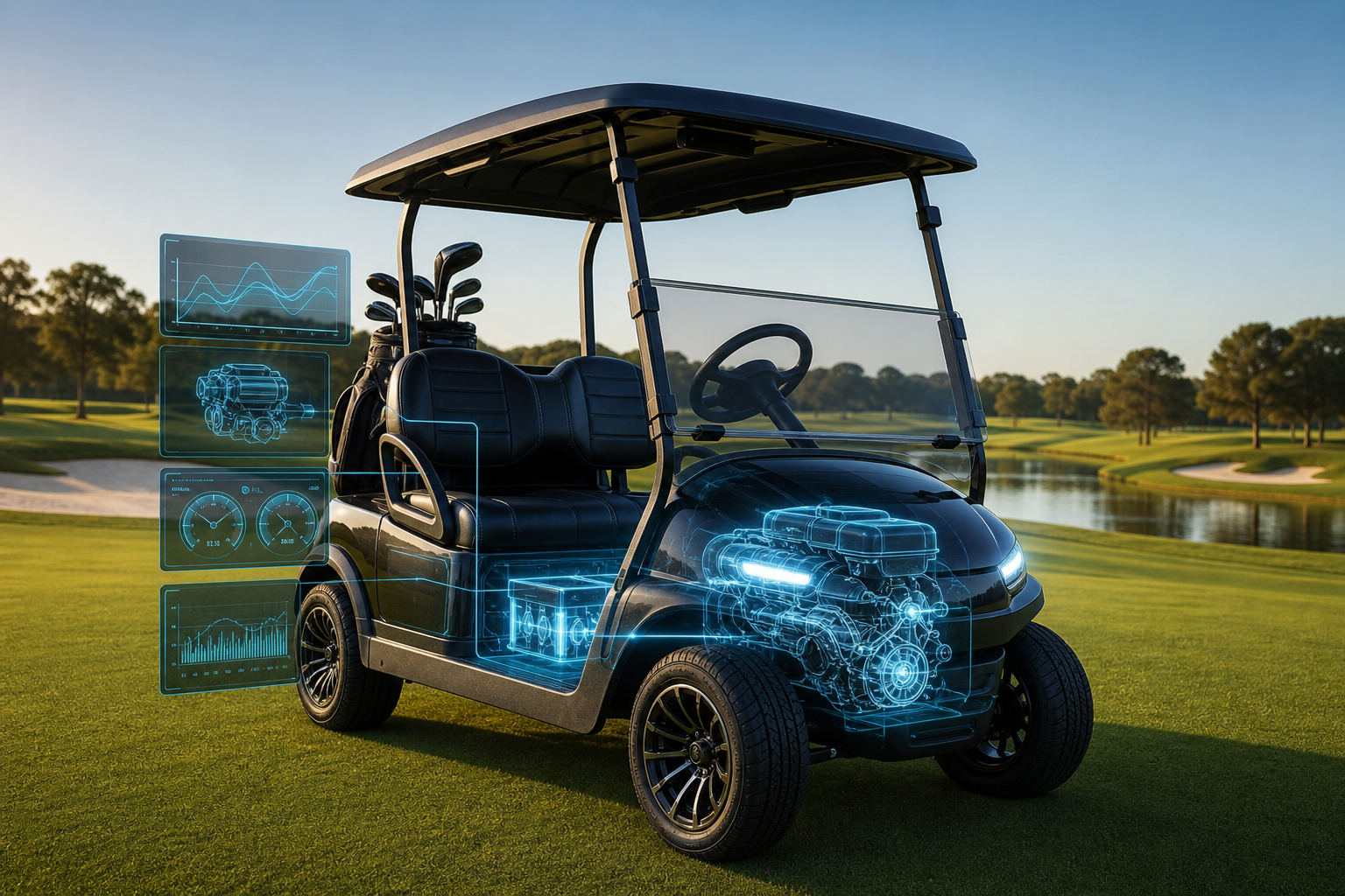 Golf cart driving smoothly after Golf Cart Engine Diagnostics