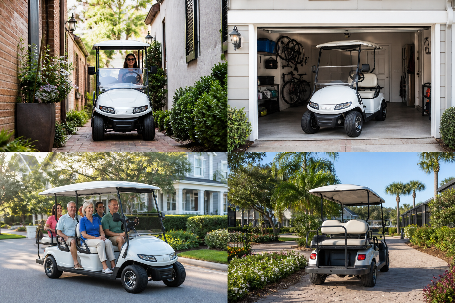 Compact Golf Cart Benefits