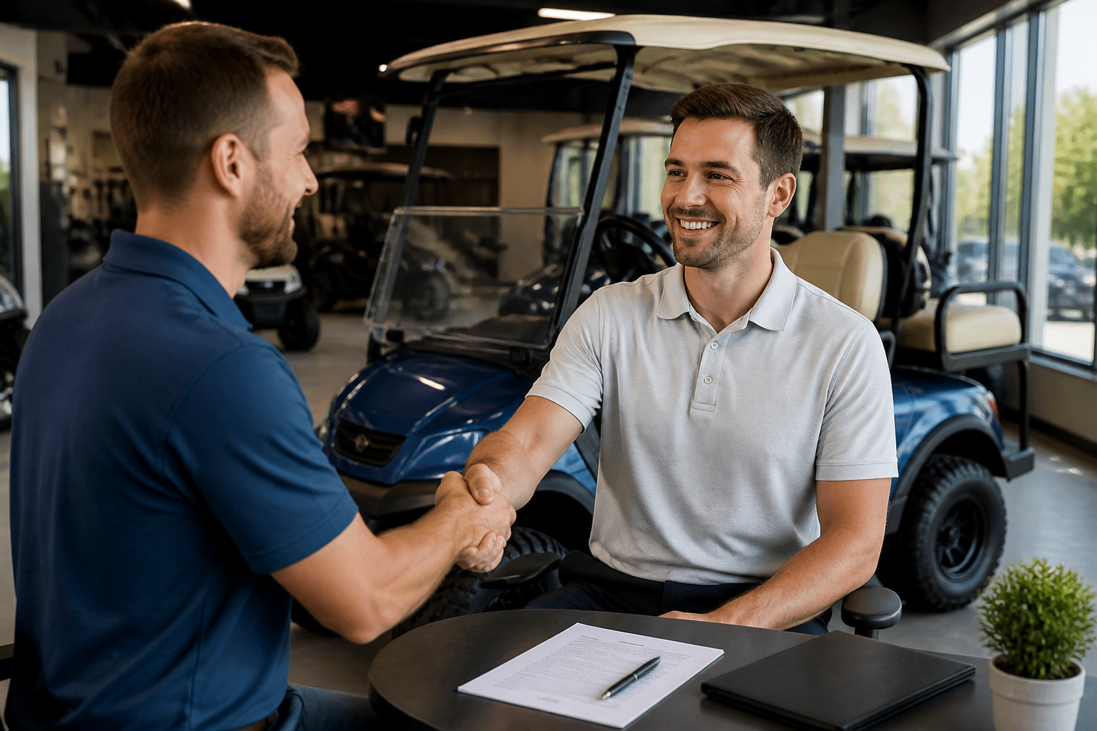 Fast Golf Cart Approval process
